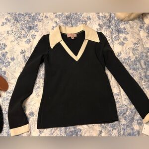 Philosophy Black and Cream Garment